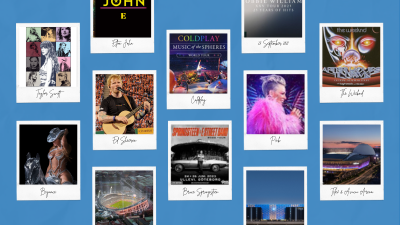 Collage på flera artister