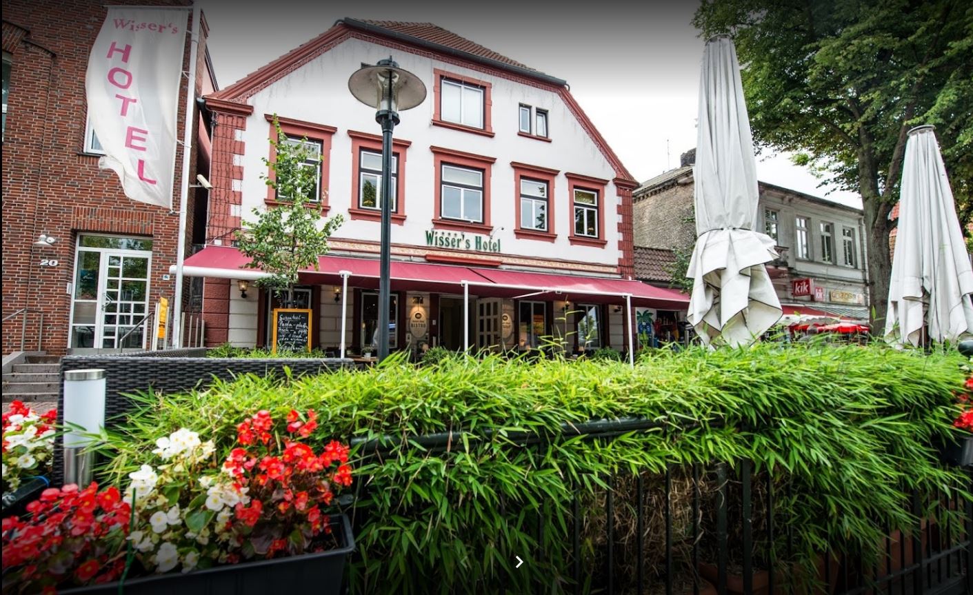 Exterir bild p hotellet Uno Wissers i Burg