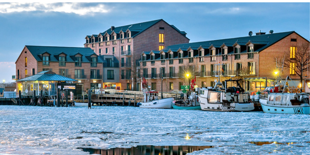 Das Hafenhotel Meerezeiten i Heiligenhafen